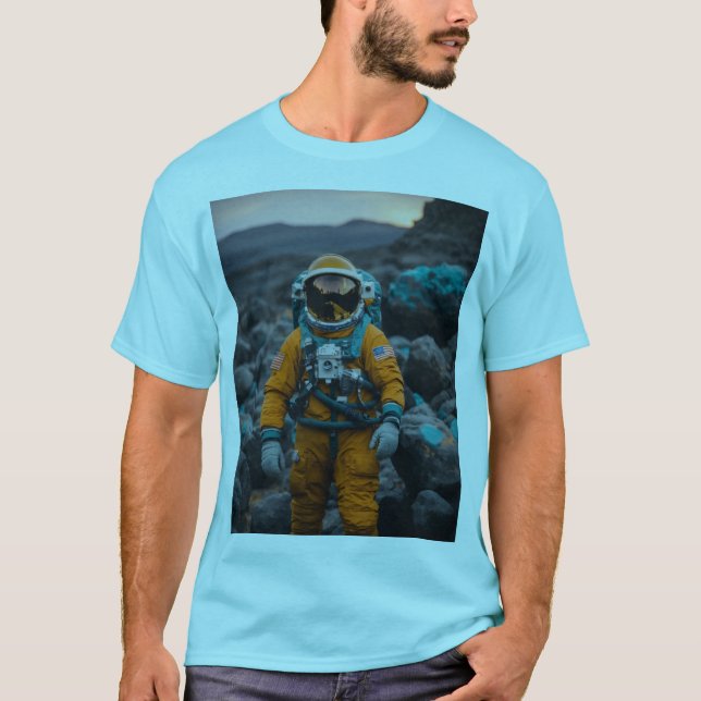 Camiseta "Menos é mais" "Simples e nítido" "Humor monocromá (Frente)
