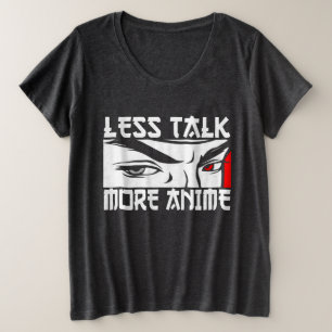 Camiseta Menos Fale Mais Anime - Anime Engraçado