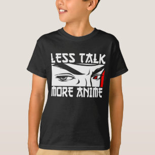 Camiseta Menos Fale Mais Anime - Anime Engraçado