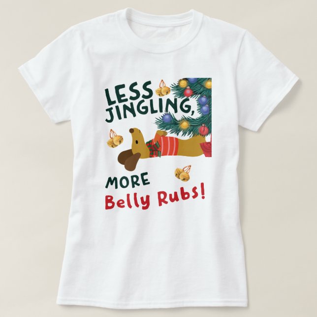 Camiseta Menos Jingle, Mais Borracha De Belly: Amantes De D (Frente do Design)