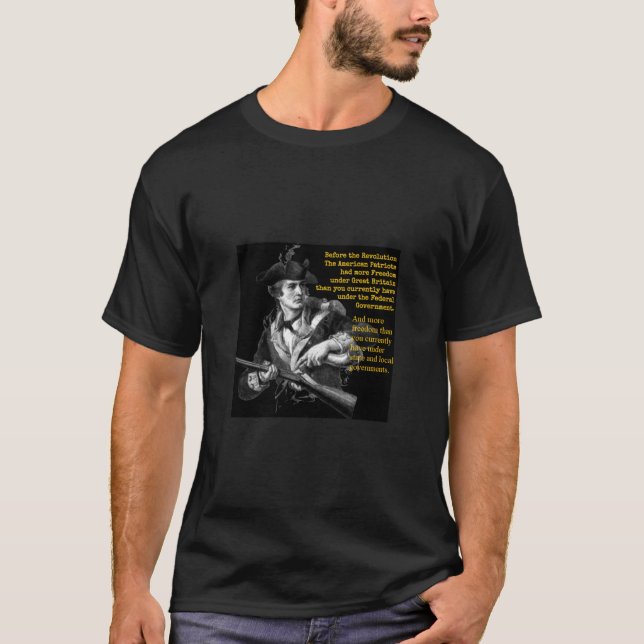 Camiseta Menos liberdade do que nunca (Frente)