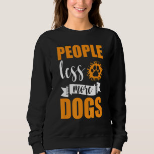 Camiseta Menos Pessoas Mais Cachorros Introduzir Pet Propri