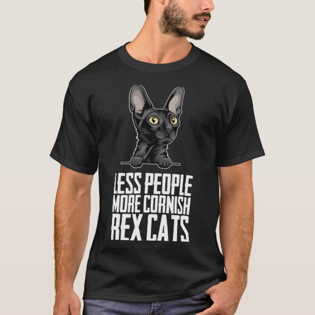 Camiseta Menos pessoas mais gatos-do-mar (Frente)