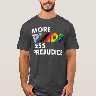 Camiseta Menos Preconceito engraçado