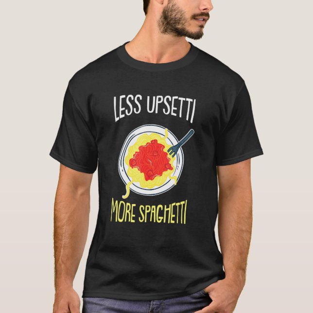 Camiseta Menos Upsetti - Itália Humorista Citou Piadas (Frente)