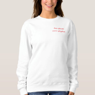 Camiseta Menos Upsetti Mais Espaguete - Camisola de Algodão