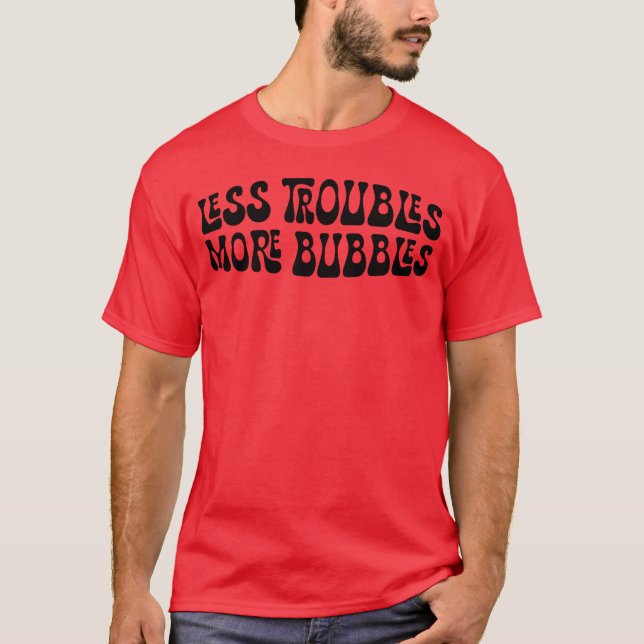 Camiseta Menosrublos Mais Bolhas vintage (Frente)
