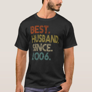 Camiseta Mens 17º Aniversário de Casamento Melhor Marido De