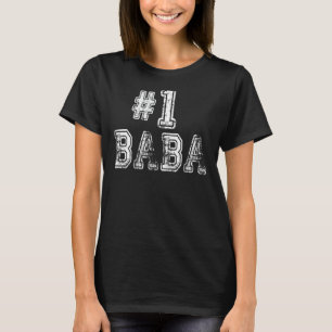 Camiseta Mens 1 Baba Número Um Orgulho de Amor