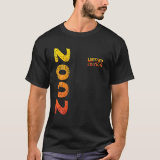 Camiseta Mens 20 Birthday Men Limited Edition 2002 Birthd