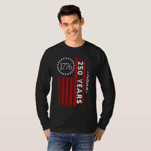 Camiseta Mens 250º Aniversário América
