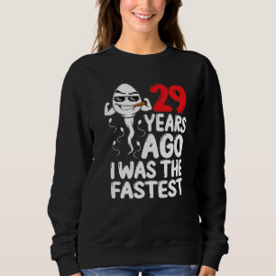 Camiseta Mens 29º Aniversário Gag Vestido 29 Anos Atrás Eu