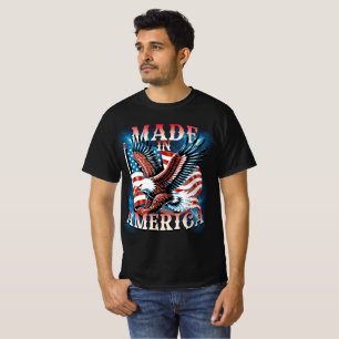 Camiseta Mens 4 de julho