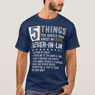 Camiseta Mens 5 Coisas Que Você Deveria Saber Sobre A Minha