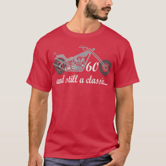 Camiseta Mens 60º aniversário da moto de 60 anos Vi