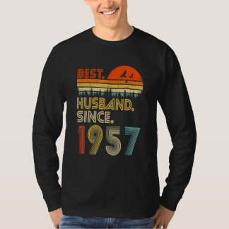 Camiseta Mens 65th Wedding Anniversary Best Husband Since