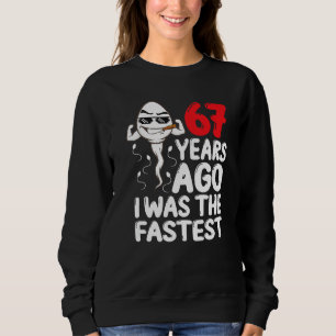Camiseta Mens 67º Aniversário Gag Vestido 67 Anos Atrás Eu