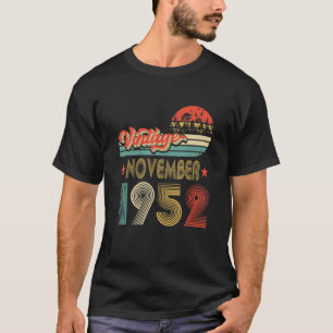 Camiseta Mens 70 Birthday, 70 anos, Gift Vintage Novavam