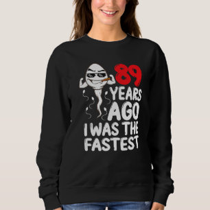 Camiseta Mens 89º Aniversário Gag Vestido Há 89 Anos Eu Era