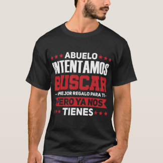 Camiseta Mens Abuelo Intentamos el mejalo