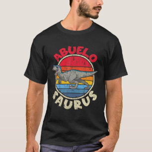Camiseta Mens Abuelo Saurus I Velociraptor I Matchin