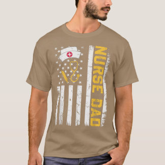 Camiseta Mens Afastados dos EUA, Pai Patriótico Fathe