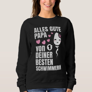 Camiseta Mens Alles Gute Papa Wünscht Dir Deine Beste Schwi