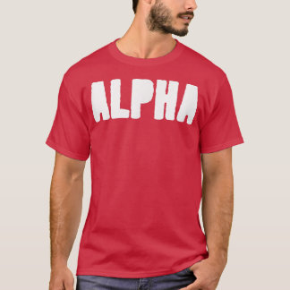 Camiseta Mens ALPHA Gym Malhação Workout Bodybuilding Motiv