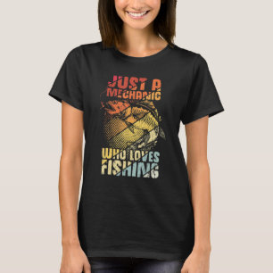 Camiseta Mens Apenas Um Mecânico Que Adora O Parafuso Do Ca