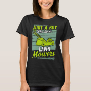 Camiseta Mens Apenas Um Menino Que Adora Amarradores Remand