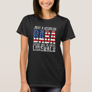 Camiseta Mens Apenas Uma Baba Normal Tentando Não Criar Lib