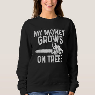 Camiseta Mens Arborist Lumberjack My Money Grows On Trees