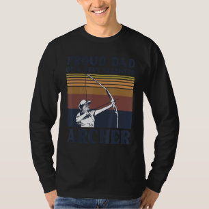 Camiseta Mens Archery Citação Por Um Pai De Um Arqueiro