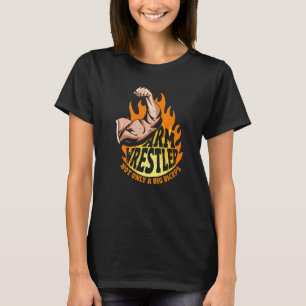 Camiseta Mens Arm Brestler não apenas um grande Biceps