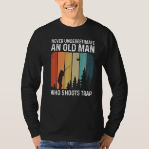 Camiseta Mens Atirando A Citação Esportiva De Um Tiro De Po