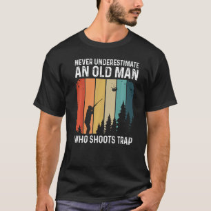 Camiseta Mens Atirando A Citação Esportiva De Um Tiro De Po
