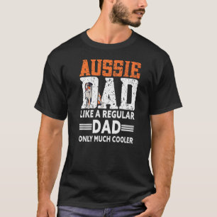 Camiseta Mens Aussie Pai Aussie Owner Australian Shepherd