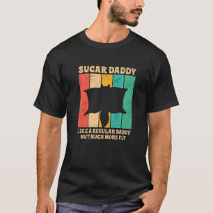 Camiseta Mens Australiana Glider Pun Para Uma Cola De Açúca
