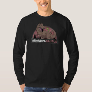 Camiseta Mens Avô Surus Um Avô Engraçado Rex Grand