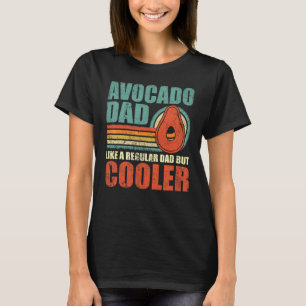 Camiseta Mens Avocado Pai Como Um Pai Regular Mas Fa Mais F