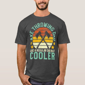 Camiseta Mens Ax Jogando Pai Engraçado Dia de os pais Hatch