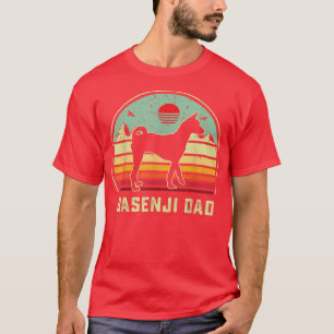 Camiseta Mens Basenji dona de cachorro engraçado PAI de ama