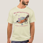 Camiseta Men's Basic Punch Monkey Shirt<br><div class="desc">Cute Punch the Monkey scrapbooking design.</div>