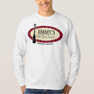 Camiseta Men's Basic White JOTT Logo Long Sleeve