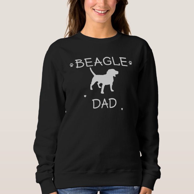 Camiseta Mens Beagle Pai Beagle Dog Party Figurume (Frente)