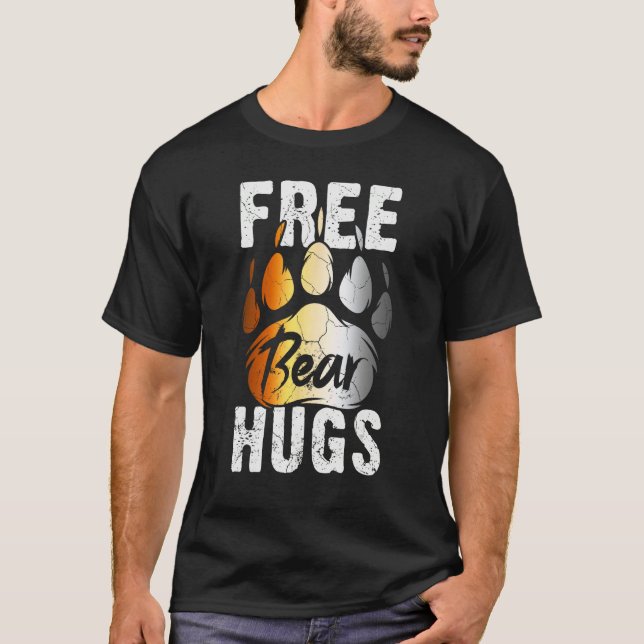 Camiseta Mens Bear Paw Bear Community Bear Flag Gay Bear Pr (Frente)