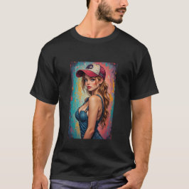 Camiseta Mens Beautiful Graphic Image of Wine, Women & Song
