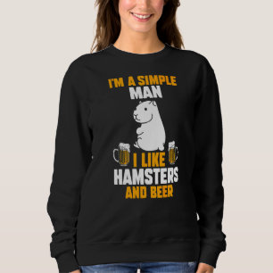 Camiseta Mens Beer Hamster