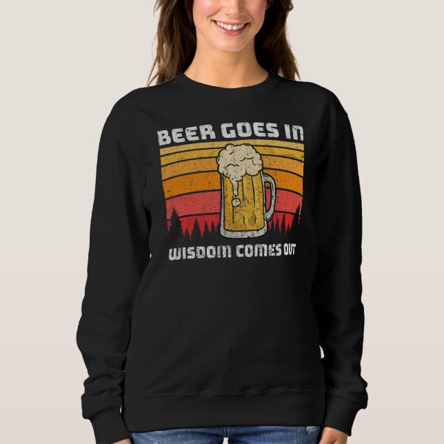 Camiseta Mens Beer Sai Na Sabedoria (Frente)