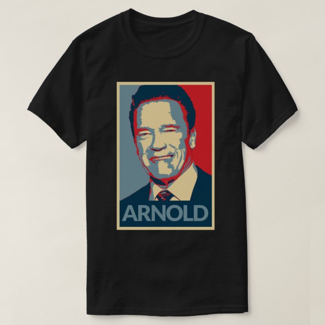 Camiseta Mens Best Arnold Schwarzenegger (Frente do Design)